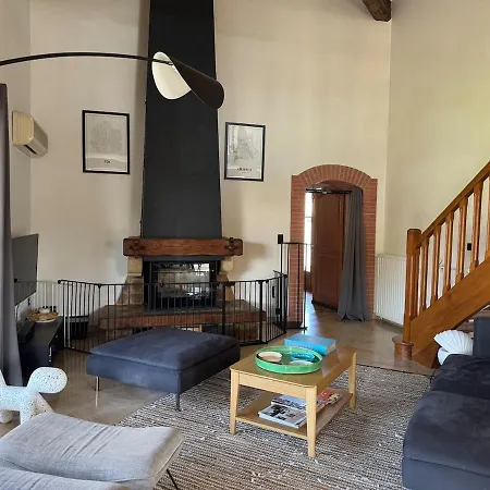 别墅 Maison De Maitre Toulousaine Avec Piscine *
